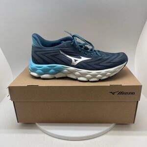 Mizuno Sneakers Mens 8.5 Wave Sky 8 Blue 411462.BW73 Running Athletic Shoes
